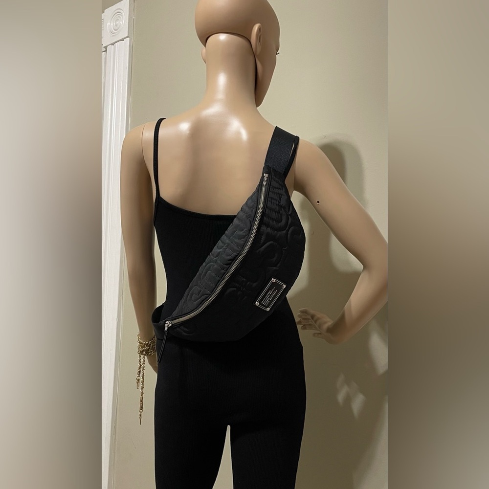 Marc Jacobs Quilted Black Belt/Body Bag - Picture 13 of 14